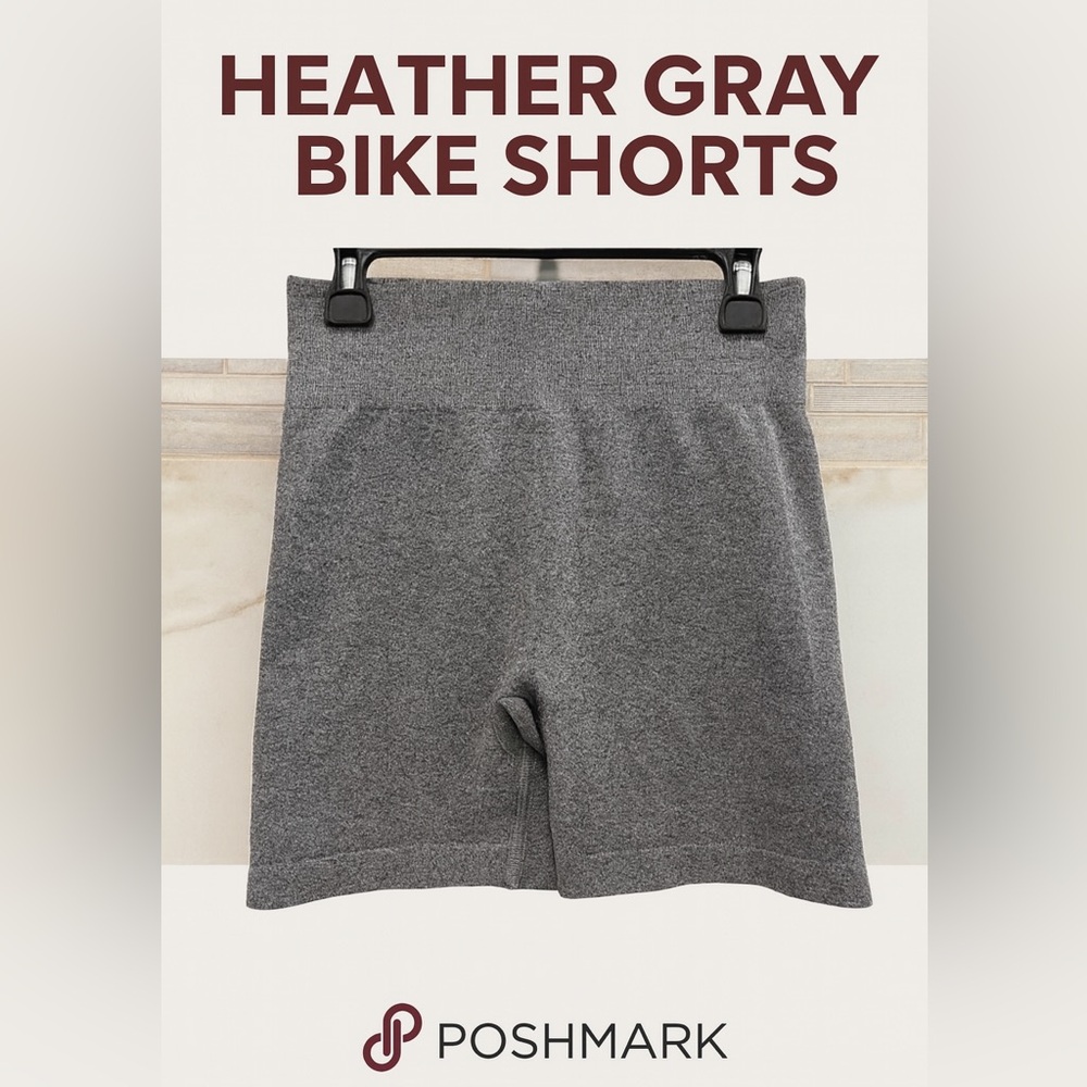 Women's High Waist Shorts Butt Lift Yoga Scrunch Booty Workout shorts  M - Picture 3 of 10